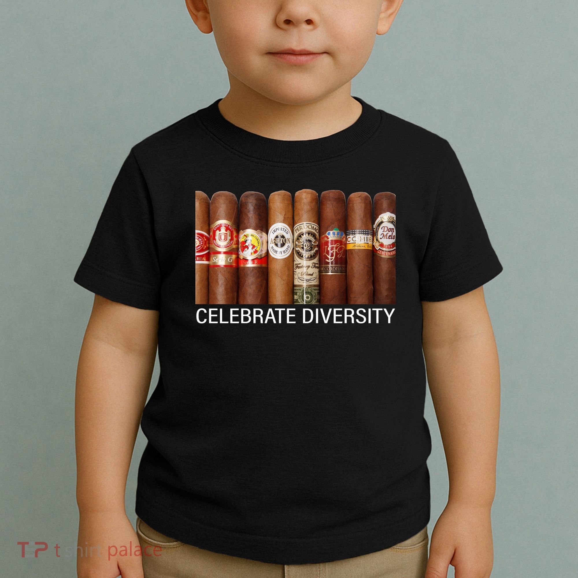 Celebrate Diversity Cigars Toddler T-Shirt
