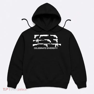Celebrate Diversity Guns Hoodie