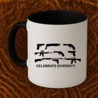 Celebrate Diversity Guns Coffee Mug thumb 2