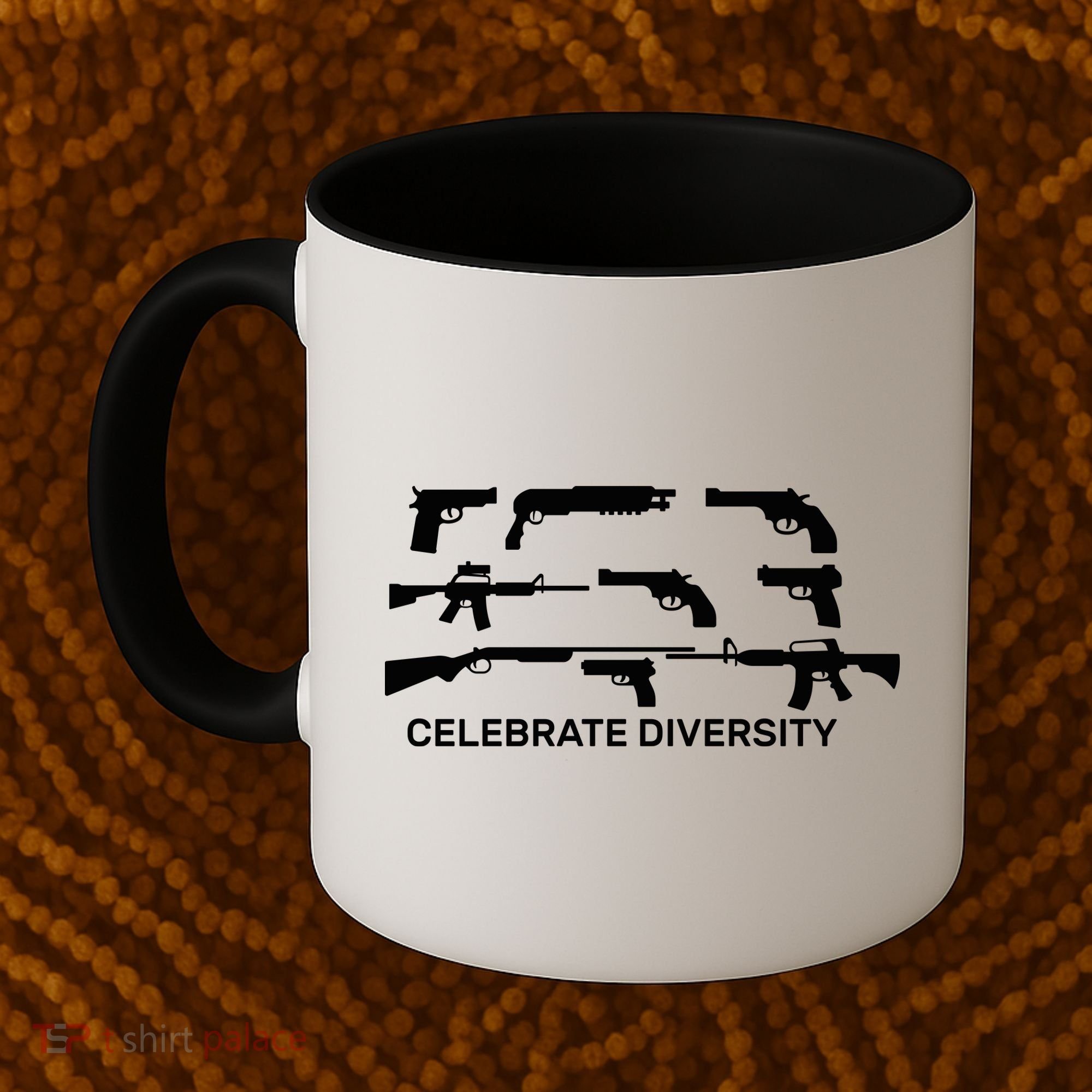 Celebrate Diversity Guns Coffee Mug