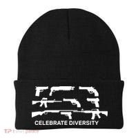 Celebrate Diversity Guns Beanie thumb 0
