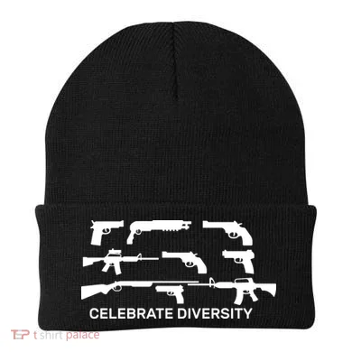 Celebrate Diversity Guns Beanie