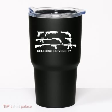 Celebrate Diversity Guns Tumbler