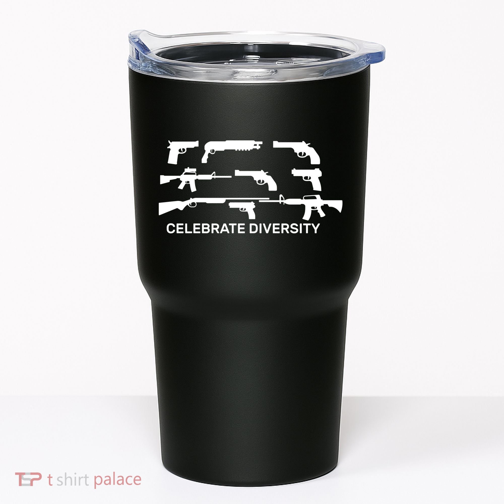 Celebrate Diversity Guns Tumbler
