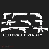 Celebrate Diversity Guns Tumbler thumb 3
