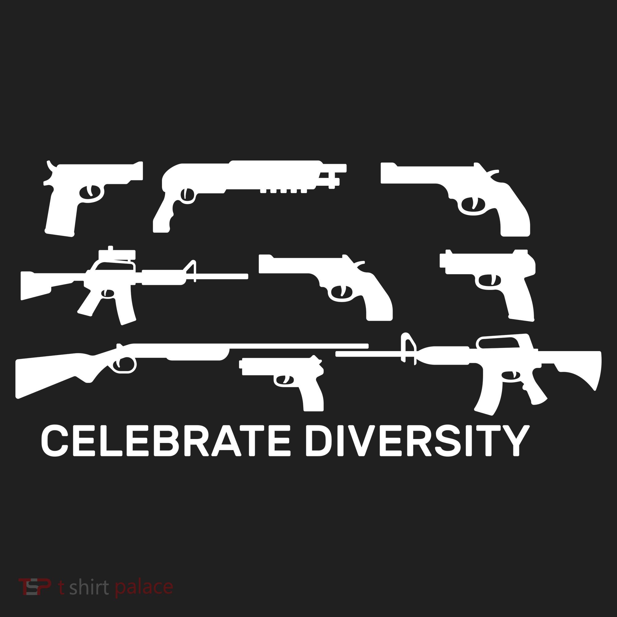 Celebrate Diversity Guns Tumbler