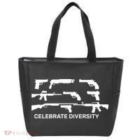 Celebrate Diversity Guns Tote Bag thumb 0