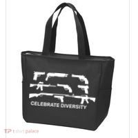 Celebrate Diversity Guns Tote Bag thumb 3
