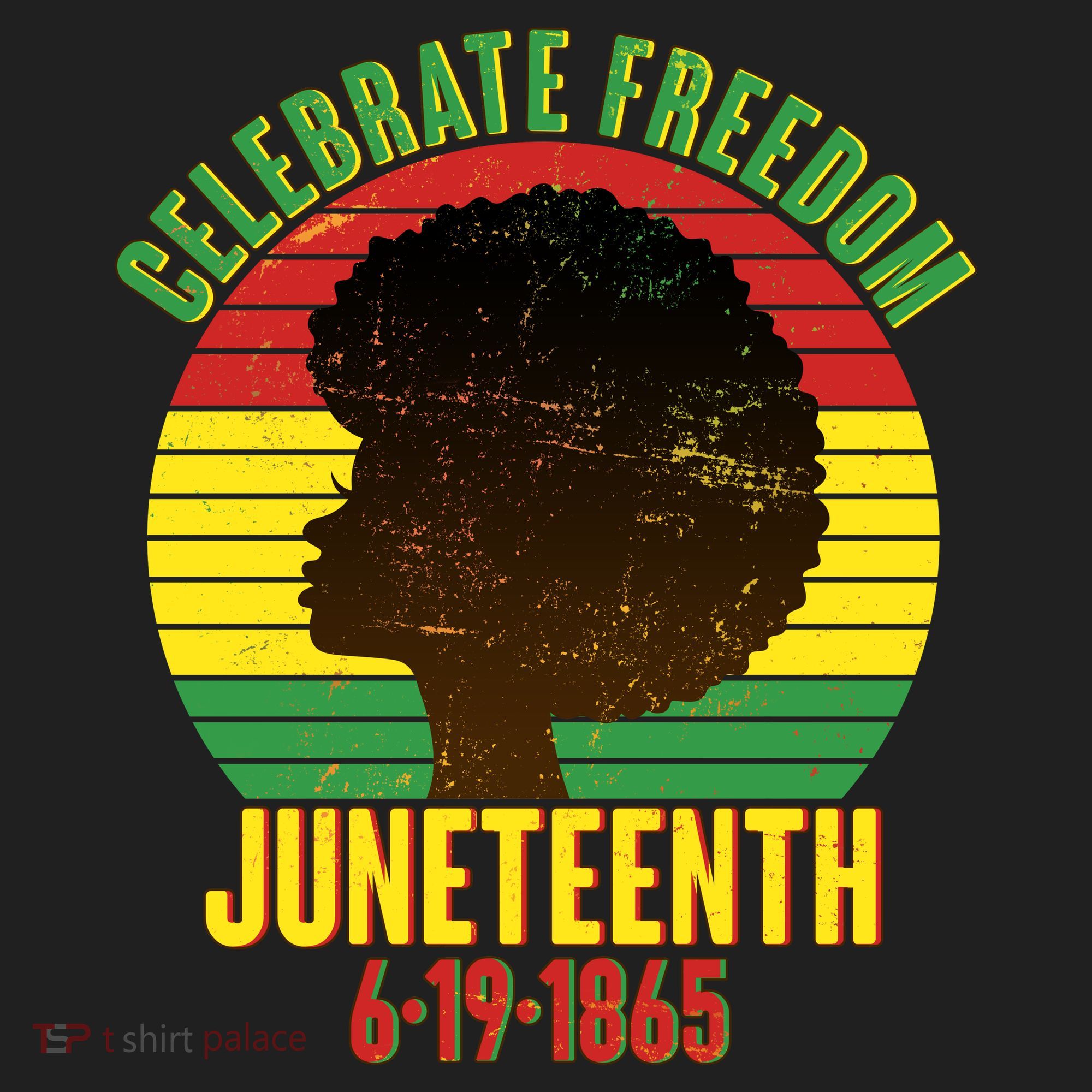Celebrate Freedom Juneteenth 6-19-1865 Women's Sweatshirt