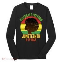 Celebrate Freedom Juneteenth 6-19-1865 Long Sleeve Shirt thumb 0