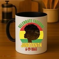 Celebrate Freedom Juneteenth 6-19-1865 Coffee Mug thumb 4