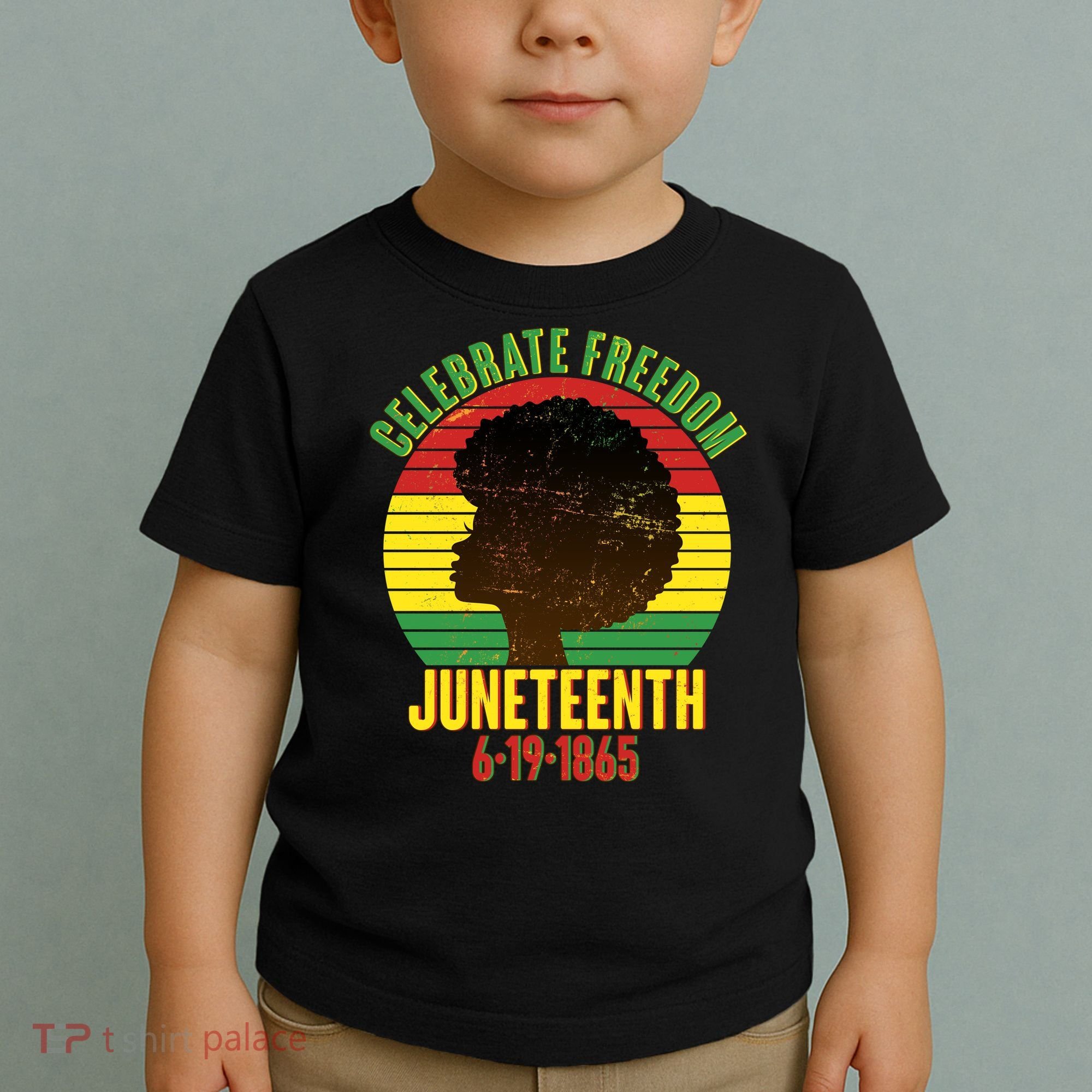 Celebrate Freedom Juneteenth 6-19-1865 Toddler T-Shirt