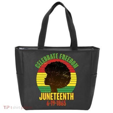 Celebrate Freedom Juneteenth 6-19-1865 Tote Bag