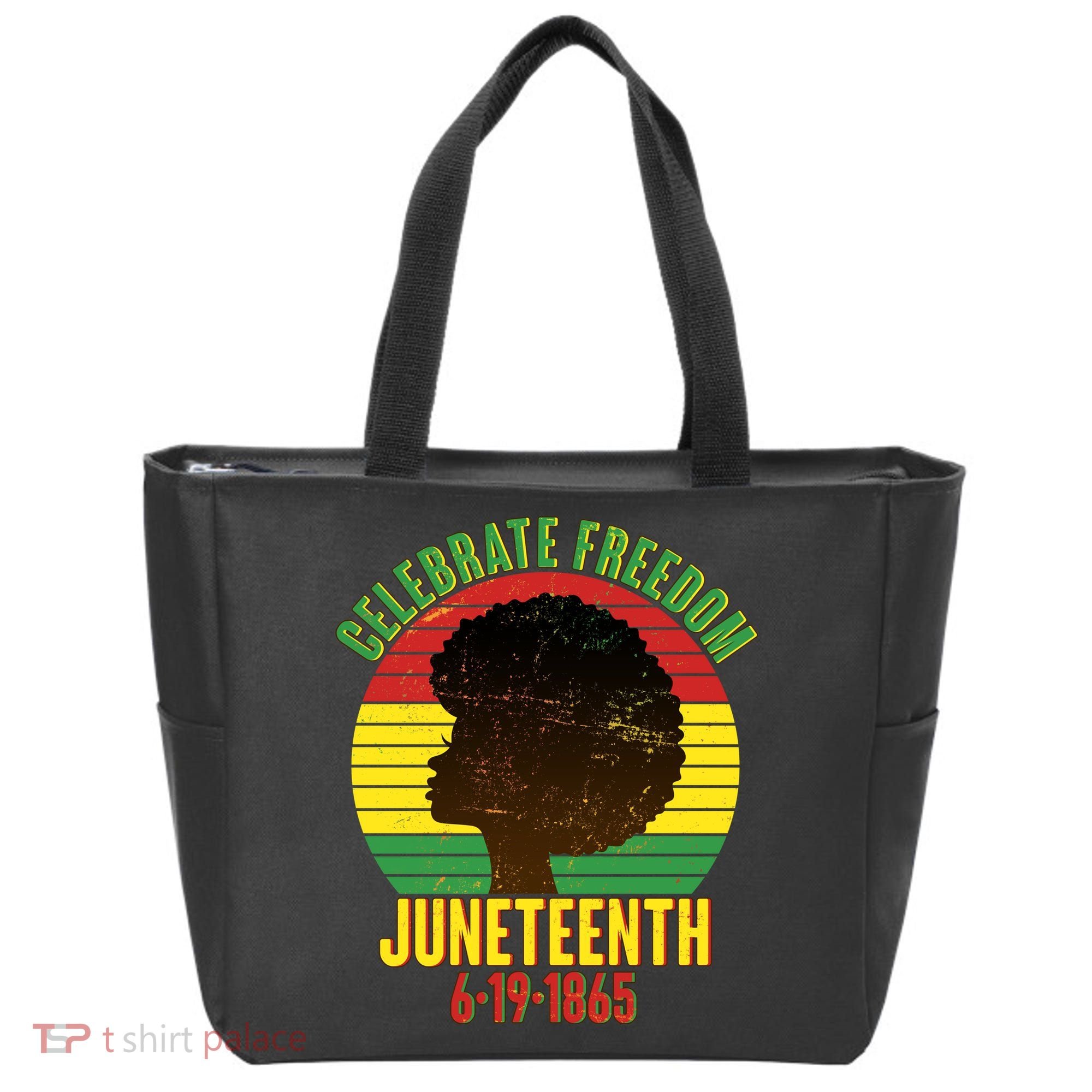 Celebrate Freedom Juneteenth 6-19-1865 Tote Bag