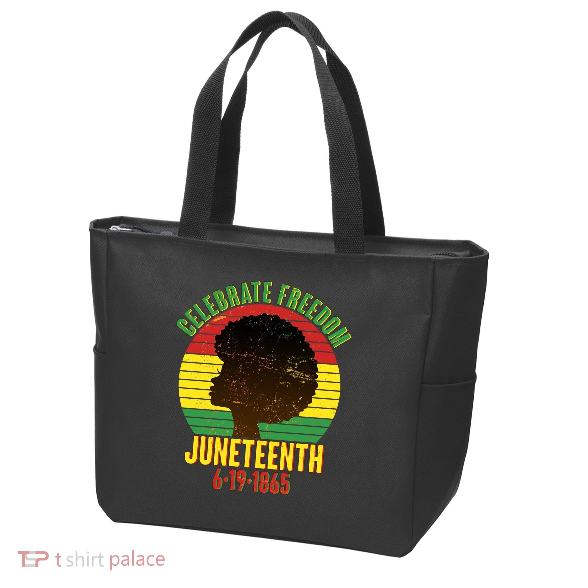 Celebrate Freedom Juneteenth 6-19-1865 Tote Bag