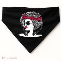 Celebrate Juneteenth June 19th Black History USA-Made Doggie Bandana thumb 0