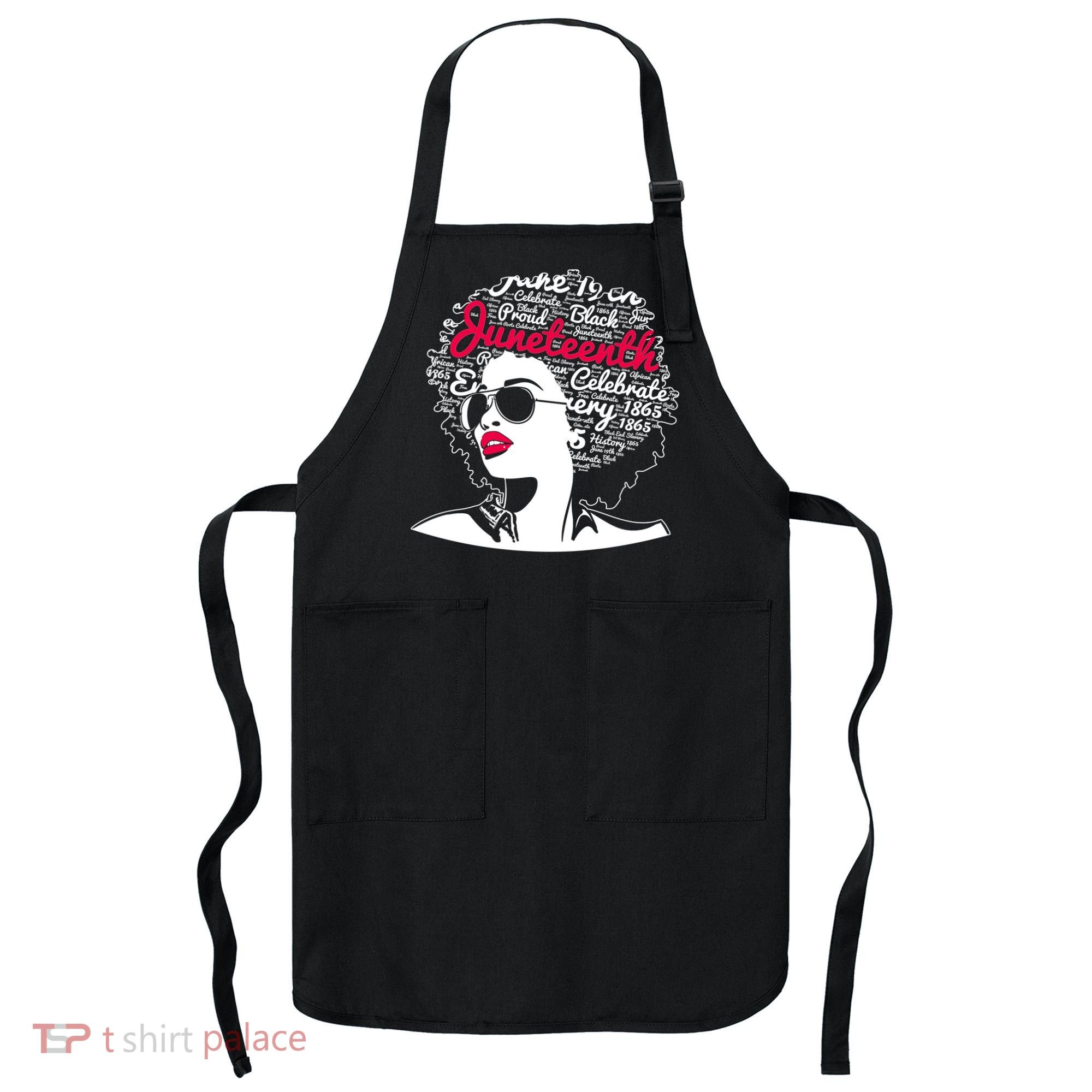 Celebrate Juneteenth June 19th Black History Apron