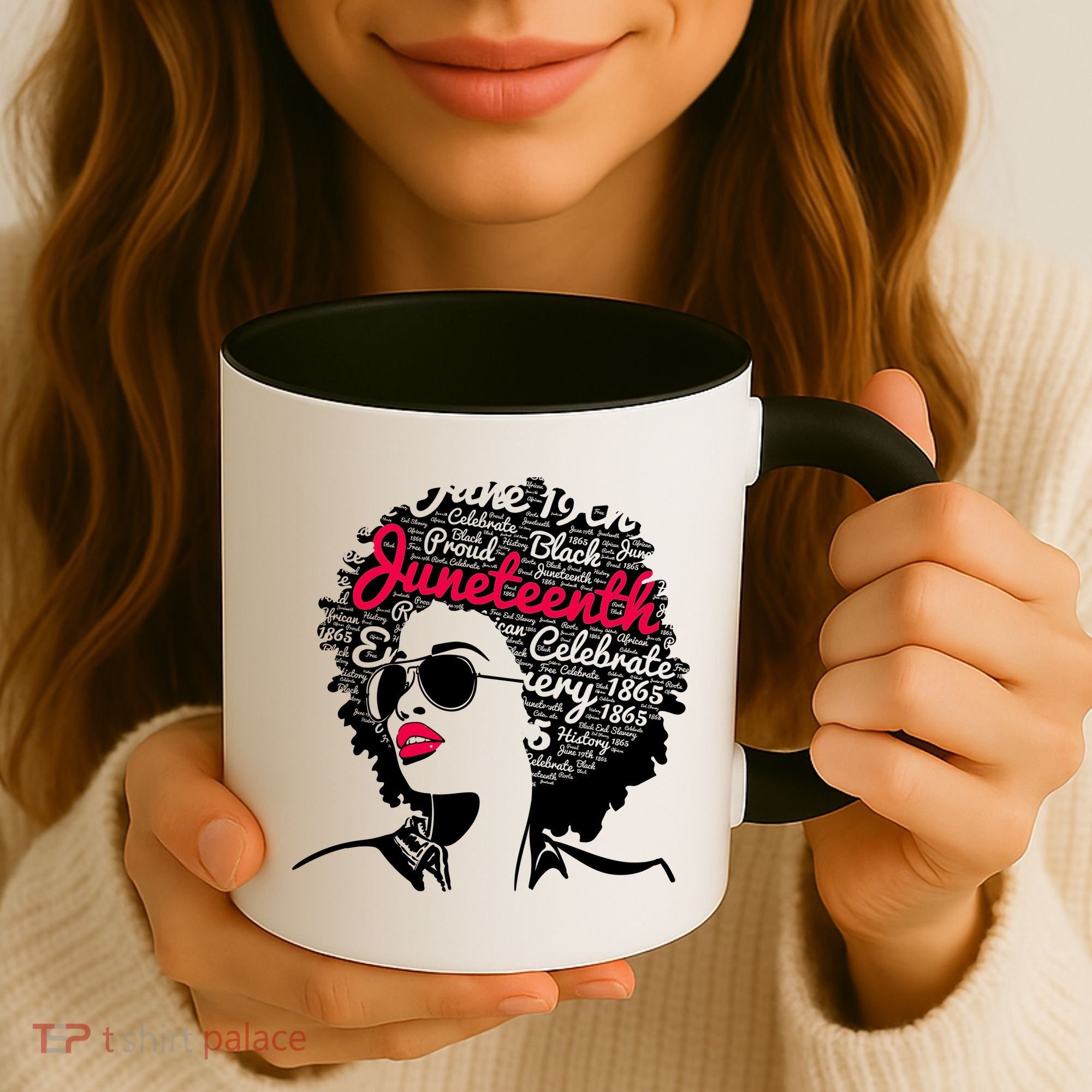 Celebrate Juneteenth June 19th Black History Coffee Mug