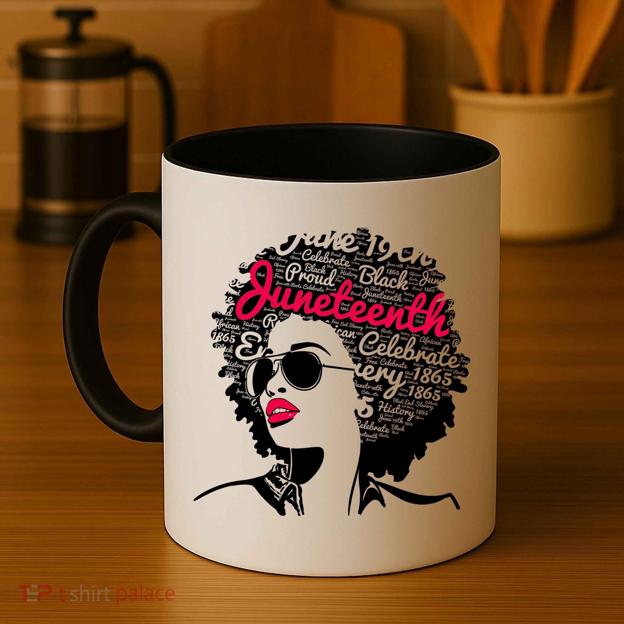 Celebrate Juneteenth June 19th Black History Coffee Mug
