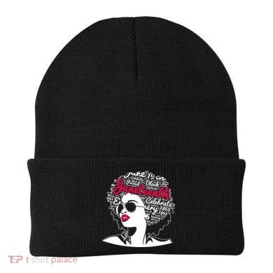 Celebrate Juneteenth June 19th Black History Beanie