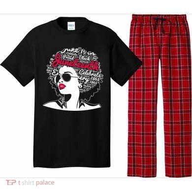 Celebrate Juneteenth June 19th Black History Pajama Set