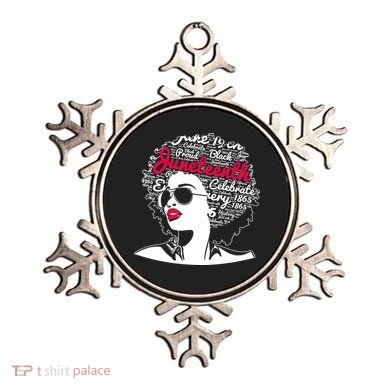 Celebrate Juneteenth June 19th Black History Ornament