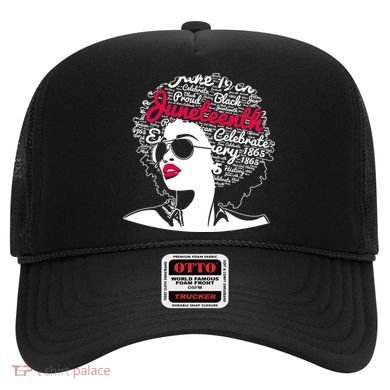 Celebrate Juneteenth June 19th Black History Hat