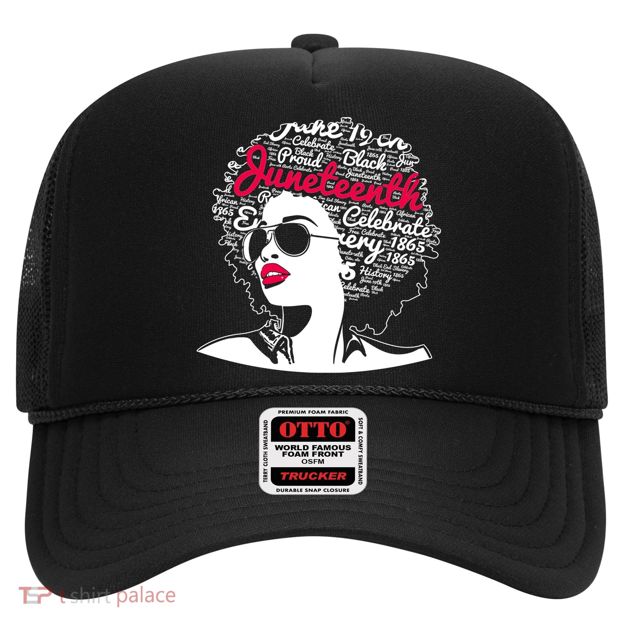 Celebrate Juneteenth June 19th Black History Hat