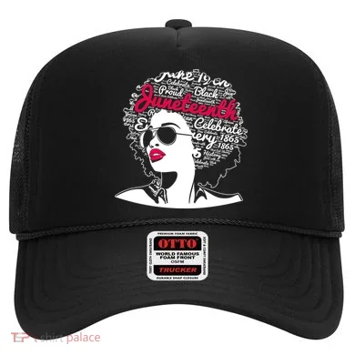 Celebrate Juneteenth June 19th Black History Hat