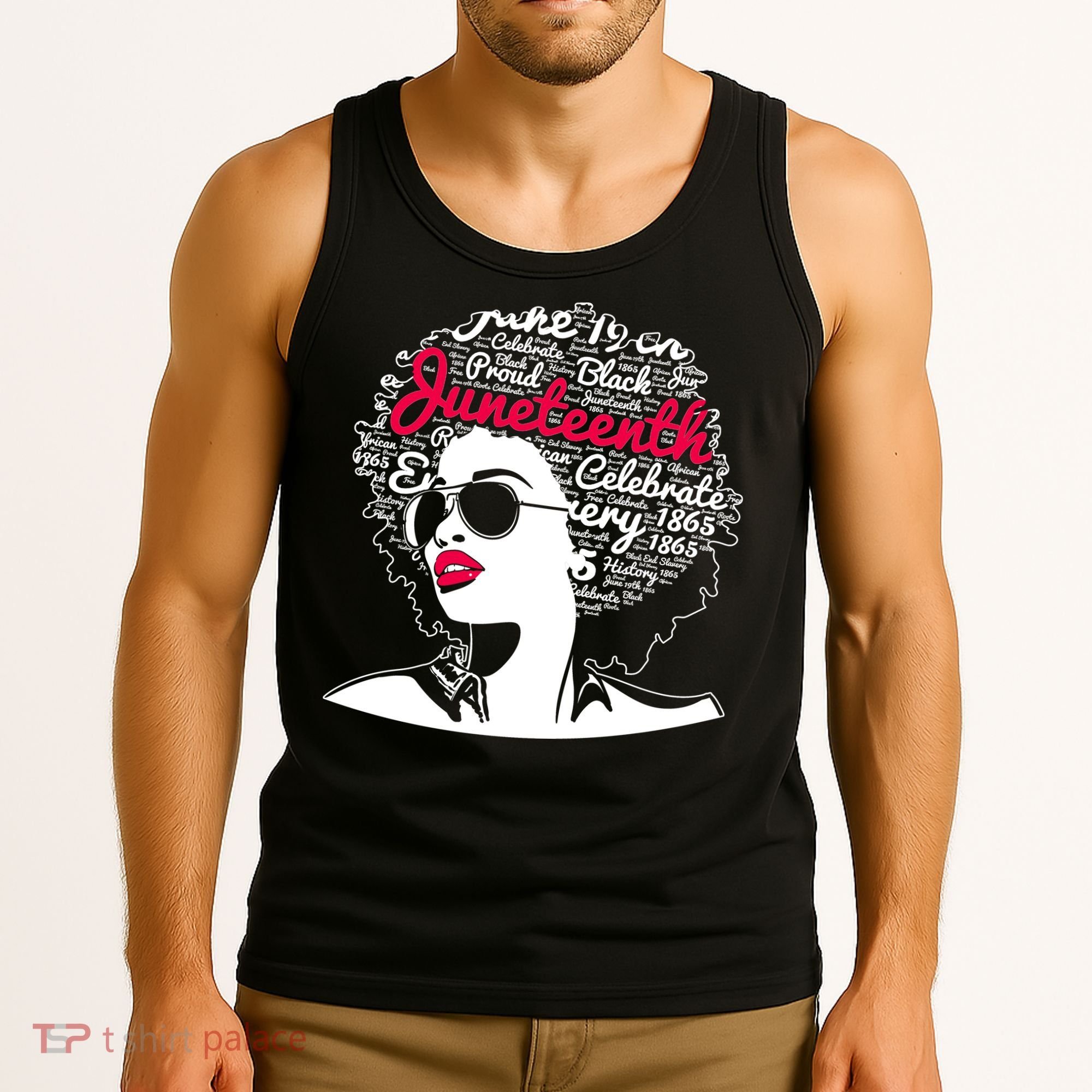 Celebrate Juneteenth June 19th Black History Tank Top