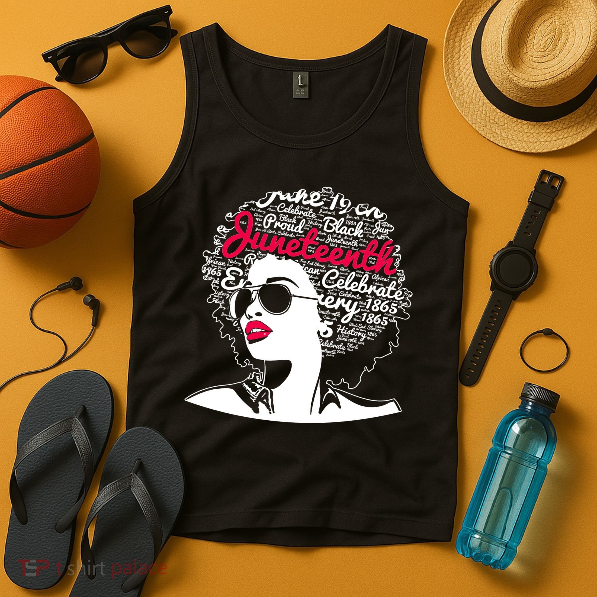 Celebrate Juneteenth June 19th Black History Tank Top