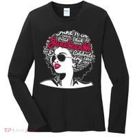 Celebrate Juneteenth June 19th Black History Women's Long Sleeve Shirt thumb 0