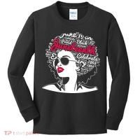 Celebrate Juneteenth June 19th Black History Kids Long Sleeve Shirt thumb 0
