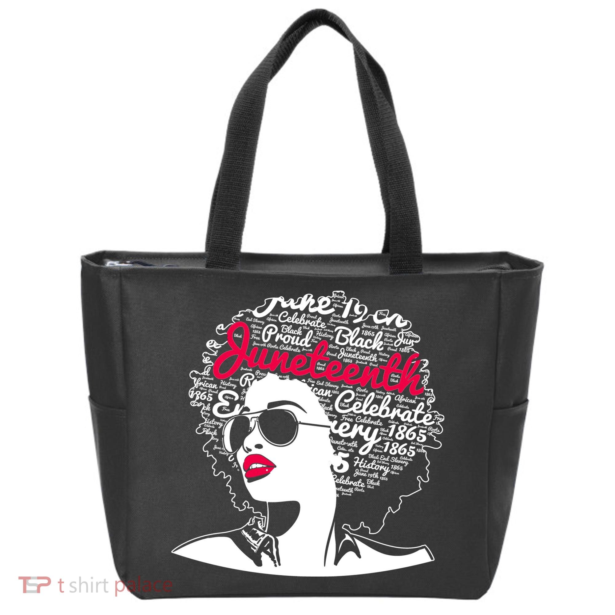 Celebrate Juneteenth June 19th Black History Tote Bag