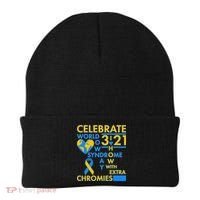 Celebrate World Down Syndrome Day I Love Homies With Extra Chromies Beanie thumb 0