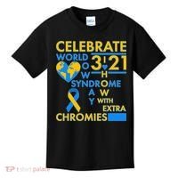 Celebrate World Down Syndrome Day I Love Homies With Extra Chromies Kids T-Shirt thumb 0