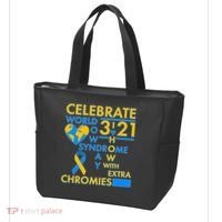 Celebrate World Down Syndrome Day I Love Homies With Extra Chromies Tote Bag thumb 3