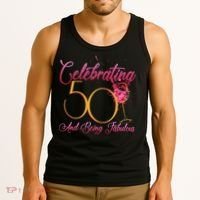 Celebrating 50 And Being Fabulous Tank Top thumb 3
