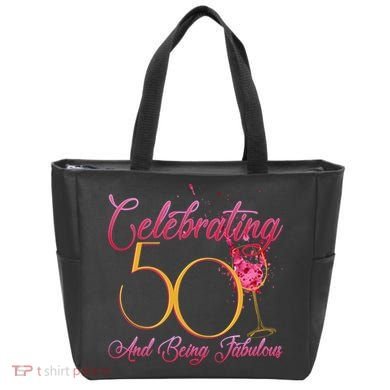 Celebrating 50 And Being Fabulous Tote Bag