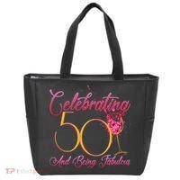 Celebrating 50 And Being Fabulous Tote Bag thumb 0