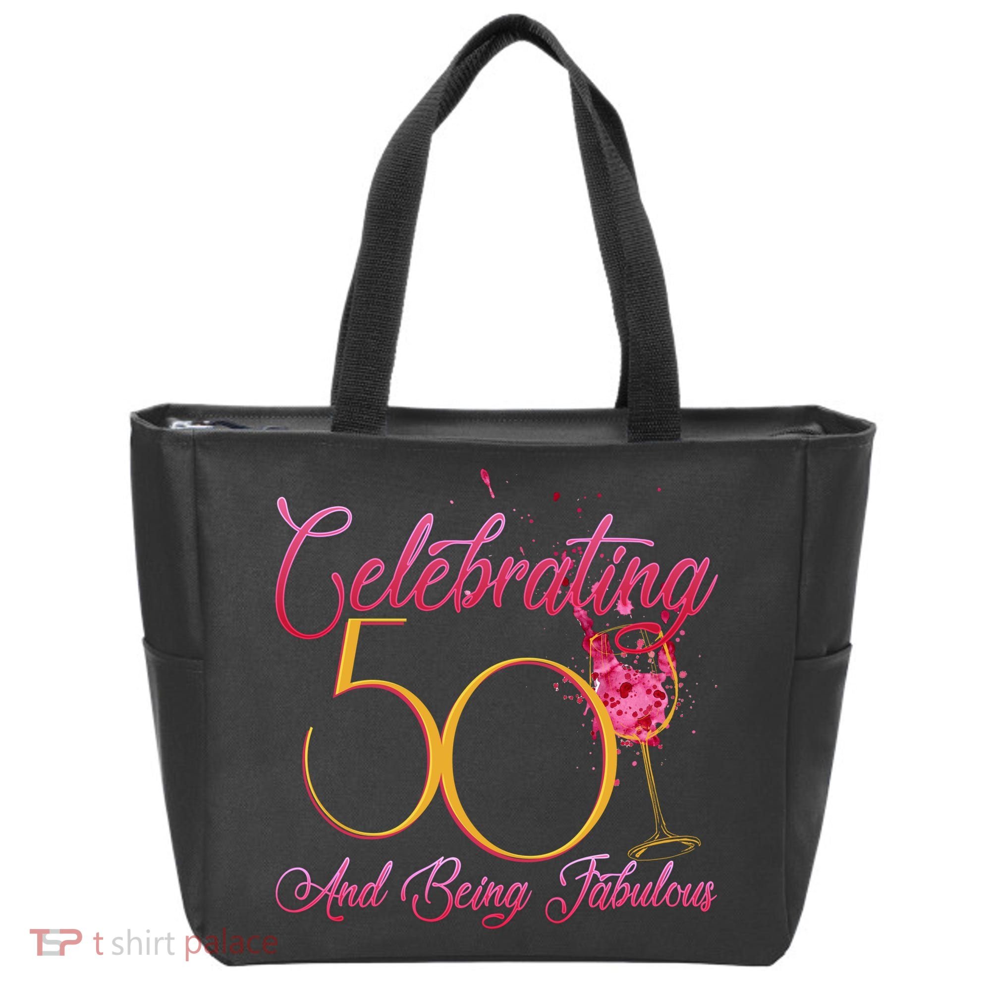 Celebrating 50 And Being Fabulous Tote Bag