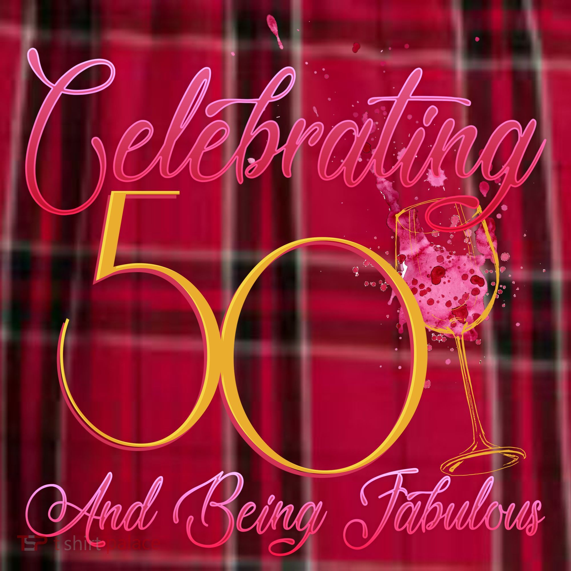 Celebrating 50 And Being Fabulous Women's Flannel Plaid Pajama Pants