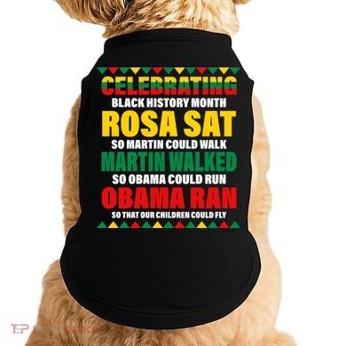 Celebrating Black History Month Doggie Tank
