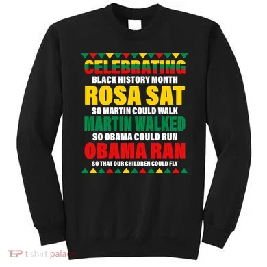 Celebrating Black History Month Sweatshirt