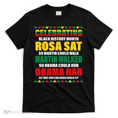 Celebrating Black History Month T-Shirt