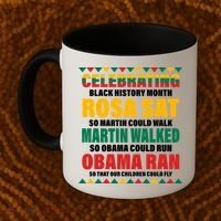 Celebrating Black History Month Coffee Mug thumb 2