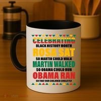 Celebrating Black History Month Coffee Mug thumb 4