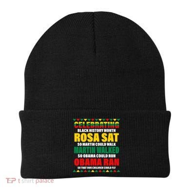 Celebrating Black History Month Beanie
