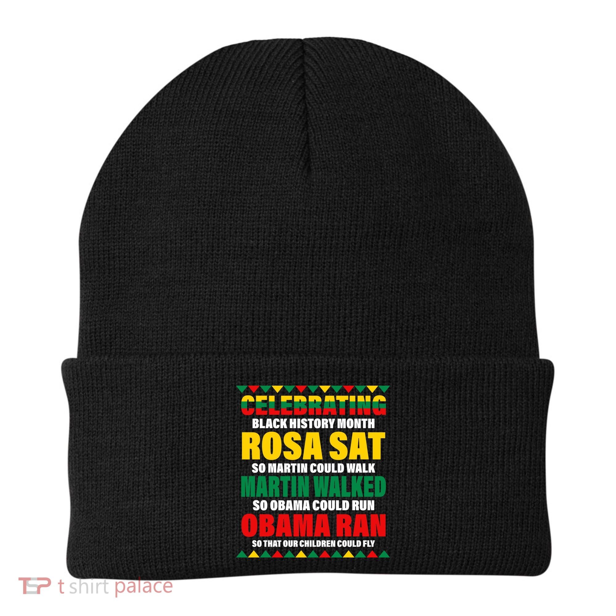 Celebrating Black History Month Beanie