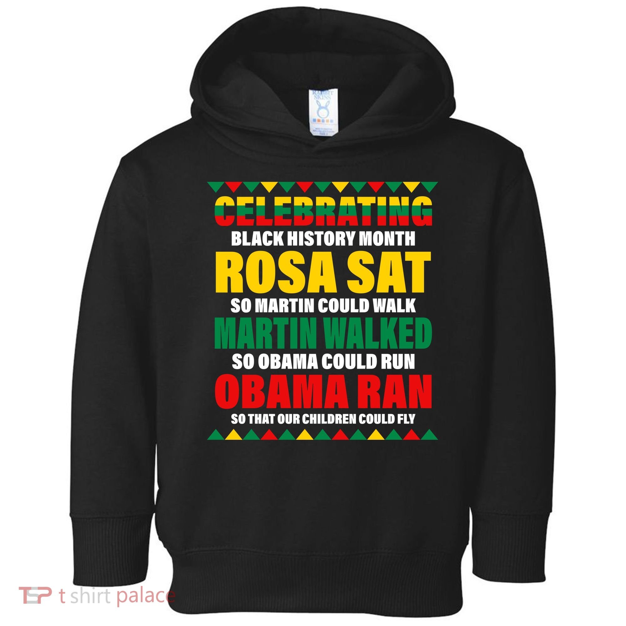 Celebrating Black History Month Toddler Hoodie